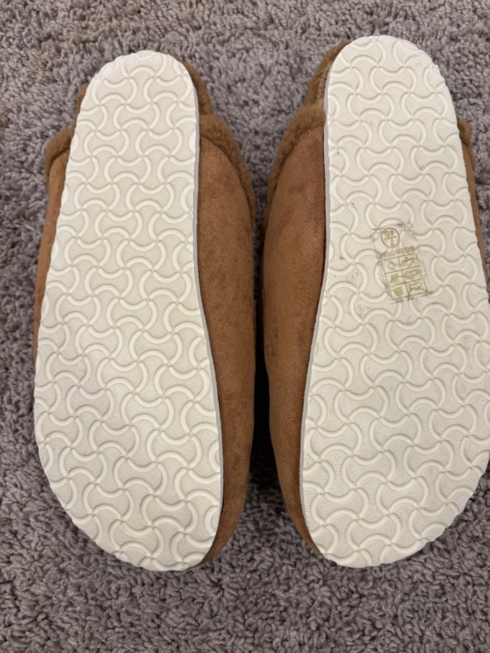 women’s Suede Slip-On Loafers in Chestnut